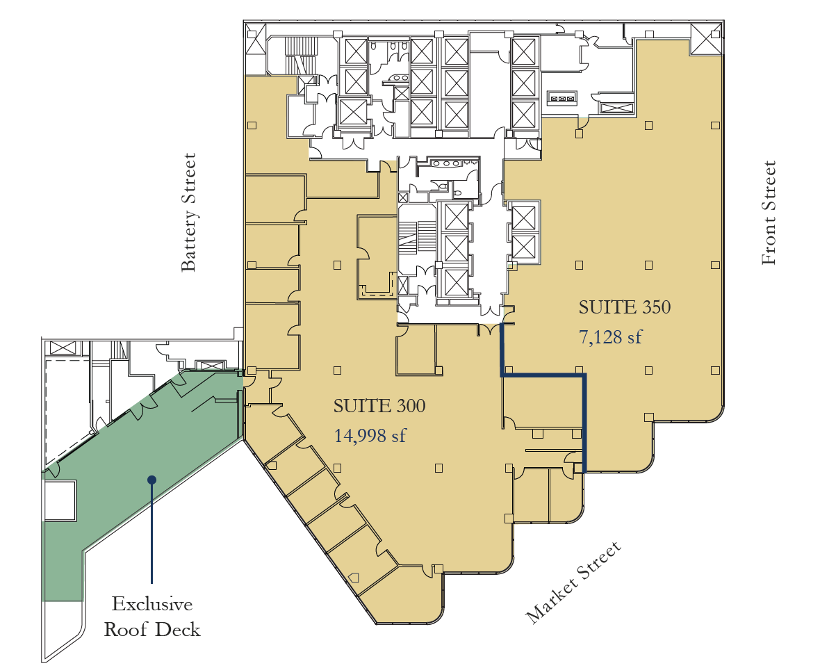 One Front St, San Francisco, CA for lease Floor Plan- Image 1 of 1