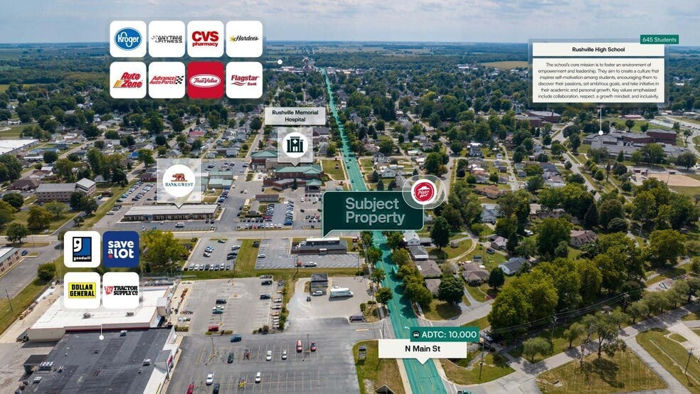 1420 N Main St, Rushville, IN for sale - Building Photo - Image 2 of 2