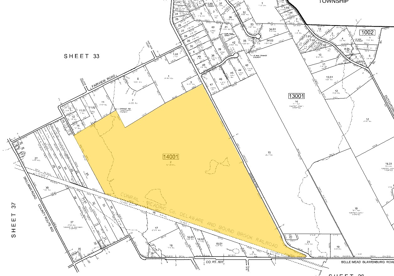 199 Grandview Rd, Skillman, NJ à louer Plan cadastral- Image 1 de 2