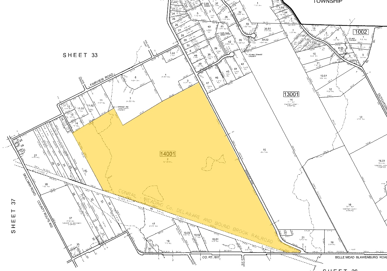 199 Grandview Rd, Skillman, NJ for lease Plat Map- Image 1 of 2