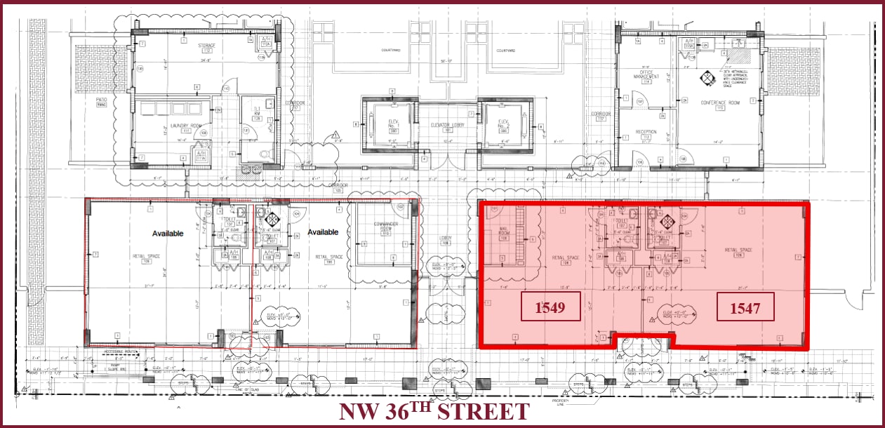1551 NW 36th St, Miami, FL for lease Floor Plan- Image 1 of 1