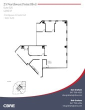 25 NW Point Blvd, Elk Grove Village, IL for lease Floor Plan- Image 1 of 4