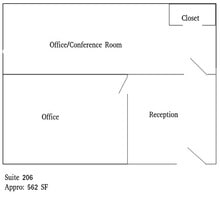 833 E Arapaho Rd, Richardson, TX for lease Typical Floor Plan- Image 1 of 1