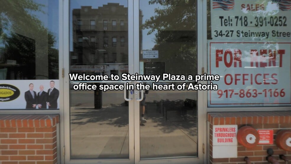 34-27 Steinway St, Astoria, NY à louer - Vidéo sur l’inscription commerciale - Image 2 de 19