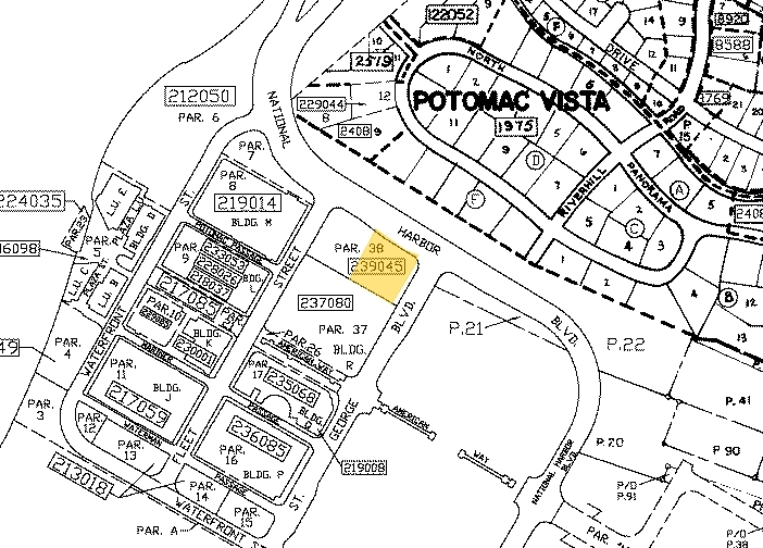 251 National Harbor Blvd, Oxon Hill, MD for lease - Plat Map - Image 2 of 6