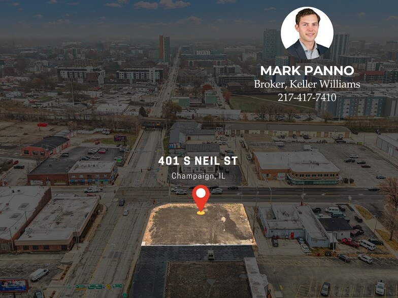 401 S Neil St, Champaign, IL for lease - Building Photo - Image 1 of 29