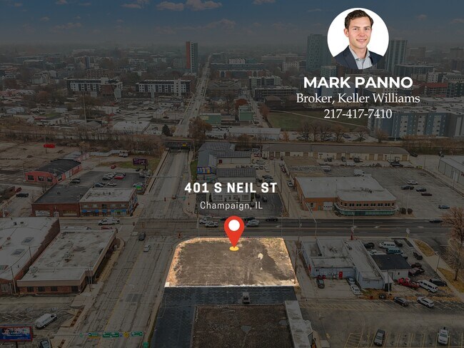 Plus de détails pour 401 S Neil St, Champaign, IL - Terrain à louer
