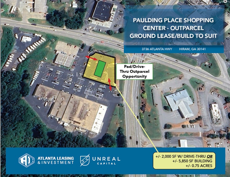 3736 Atlanta Hwy, Hiram, GA for lease - Building Photo - Image 2 of 2