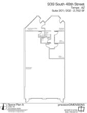 939 S 48th St, Tempe, AZ for lease Floor Plan- Image 1 of 1
