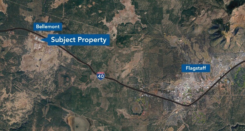 13500 W Volunteer Dr, Bellemont, AZ à louer - Aérien - Image 2 de 2