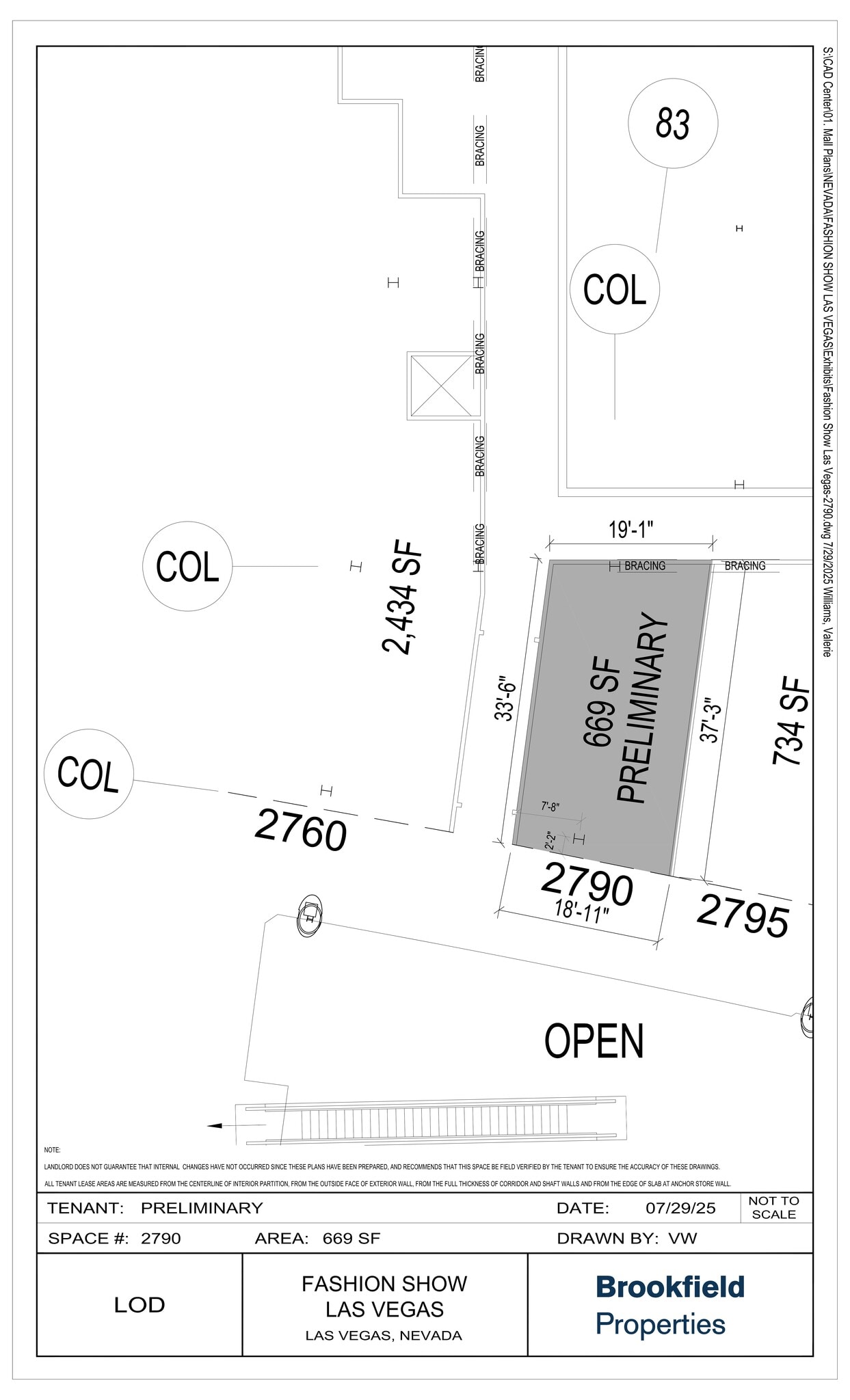 3200 Las Vegas Blvd S, Las Vegas, NV for lease Site Plan- Image 1 of 1