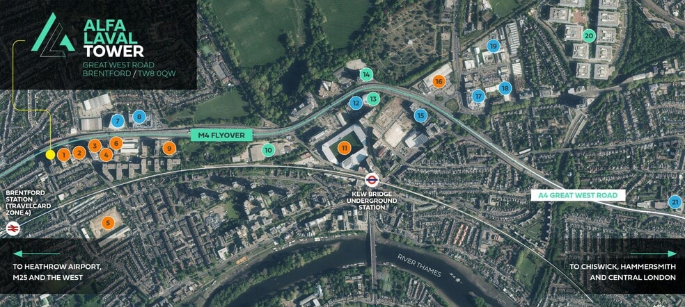 Great West Rd, Brentford à vendre - Photo du bâtiment - Image 3 de 3