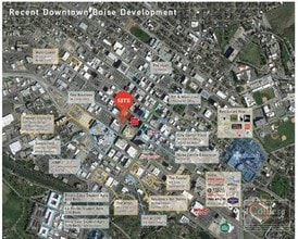 999 W Main, Boise, ID - AÉRIEN  Vue de la carte