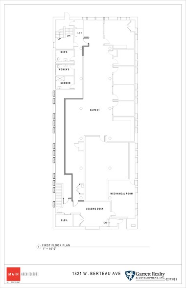 1821 W Berteau Ave, Chicago, IL à louer - Plan de site - Image 3 de 27