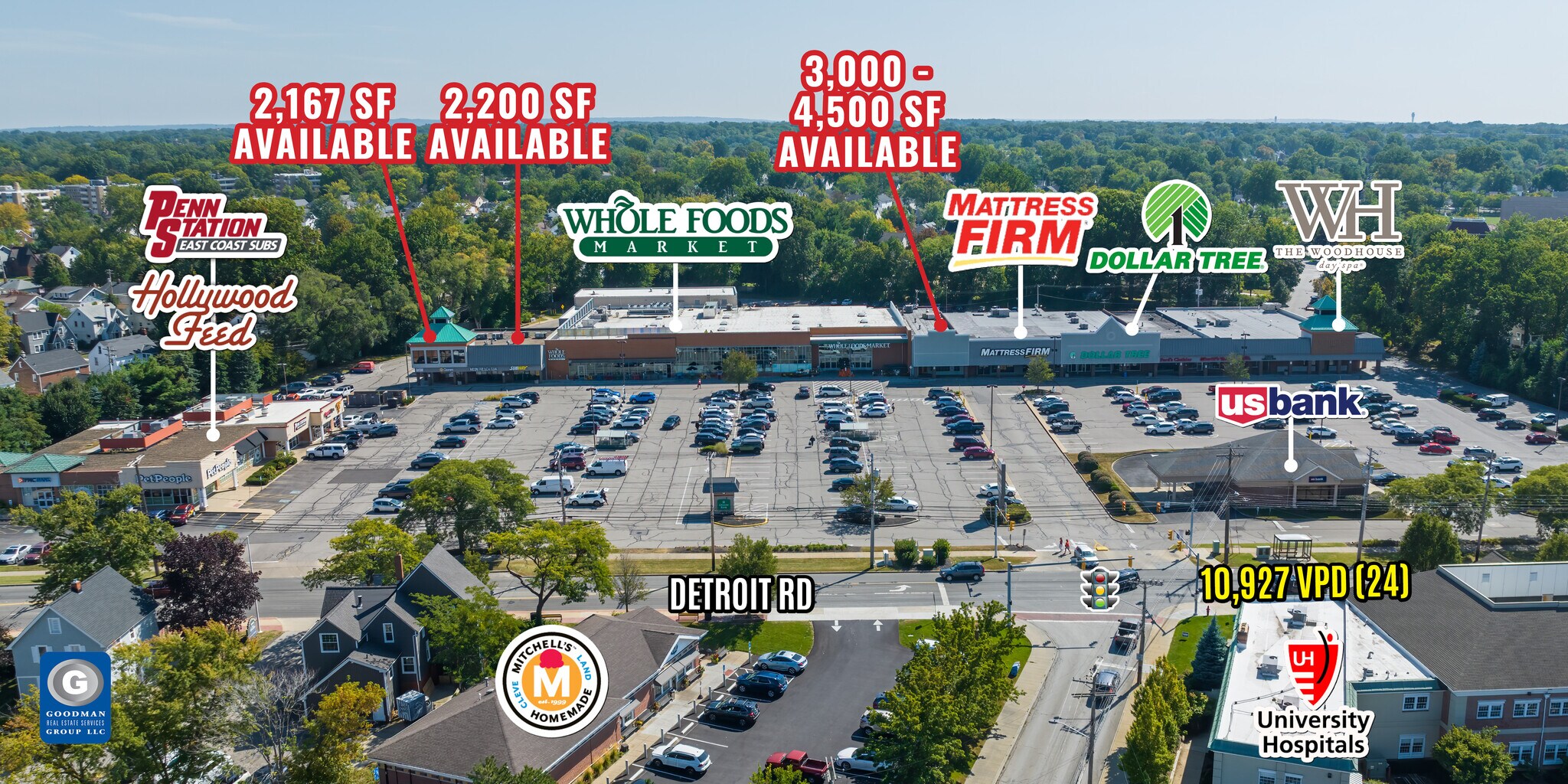 19565-19885 Detroit Rd, Rocky River, OH for lease Building Photo- Image 1 of 16