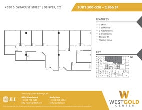 4380 S Syracuse St, Denver, CO for lease Floor Plan- Image 2 of 2
