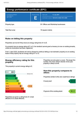 Plus de détails pour 21-27 New St, Salisbury - Bureau à louer