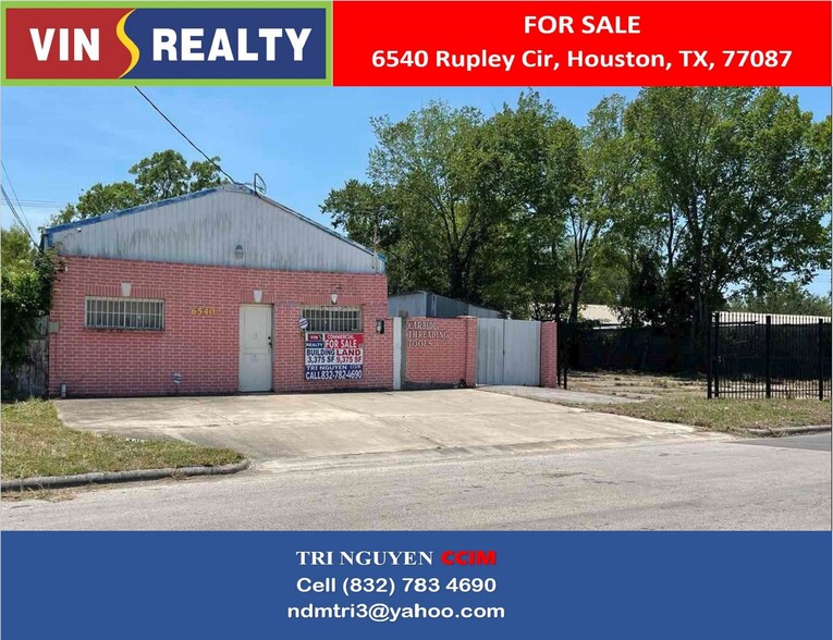 6540 Rupley Cir, Houston, TX for sale - Building Photo - Image 1 of 1