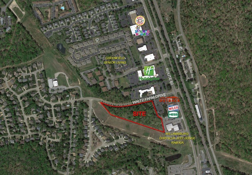 200 Waltz Farm Dr, Williamsburg, VA à vendre - Photo du bâtiment - Image 1 de 2