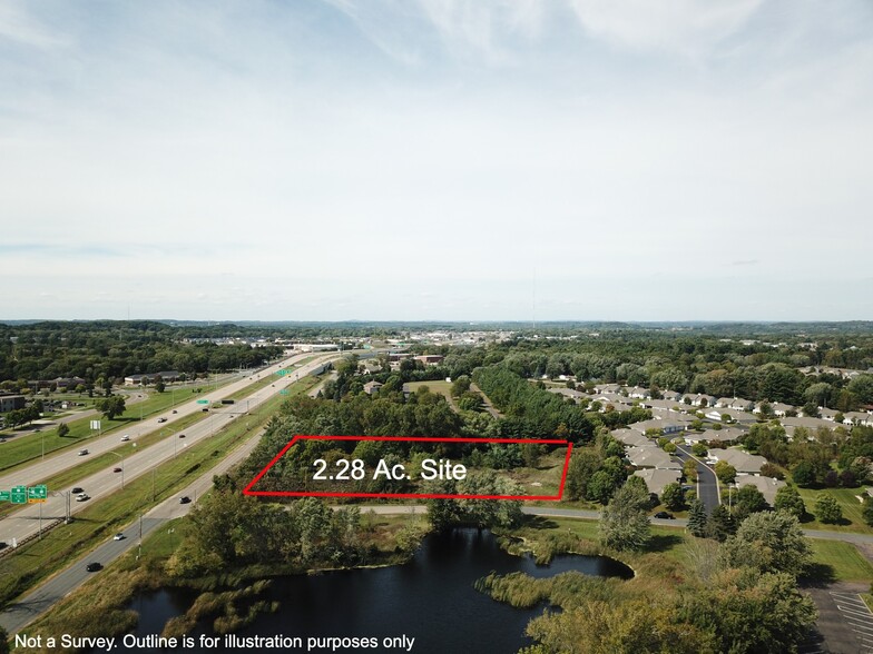 3455 S Hastings Way, Eau Claire, WI for lease - Aerial - Image 2 of 2