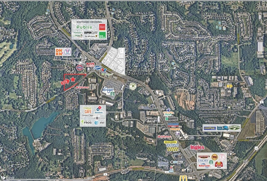 5529 Castleberry Road, Cumming, GA for sale - Site Plan - Image 1 of 1