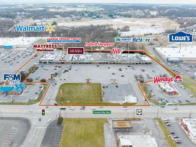 More details for 1660 E Lincoln Hwy, Chambersburg, PA - Retail for Lease