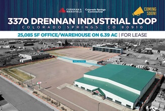 3370 Drennan Industrial Loop S, Colorado Springs, CO for sale Building Photo- Image 1 of 8