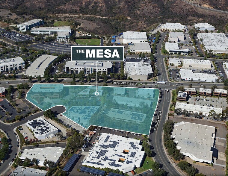 Mira Mesa Blvd blvd, San Diego, CA à vendre - Aérien - Image 2 de 3