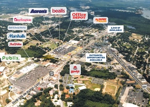 930-940 N 14th St, Leesburg, FL - AÉRIEN  Vue de la carte