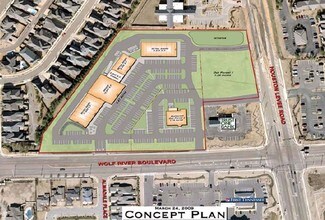 Plus de détails pour Houston Levee & Wolf River Blvd, Collierville, TN - Commerce de détail à louer