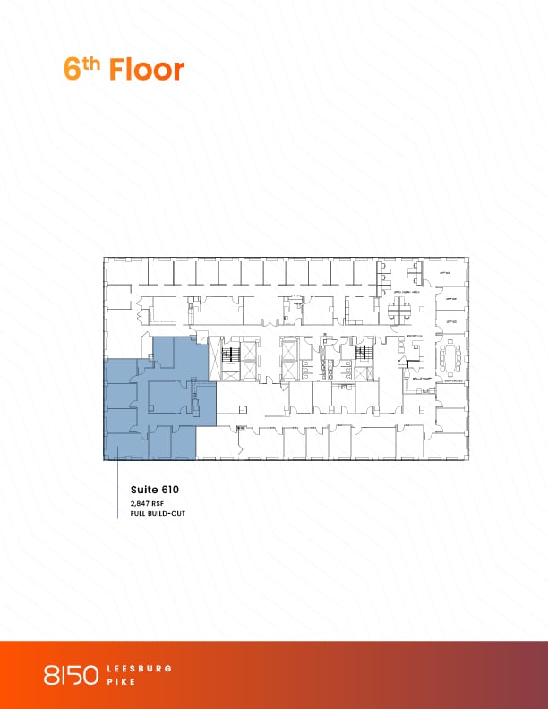 8150 Leesburg Pike, Vienna, VA for lease Floor Plan- Image 1 of 1