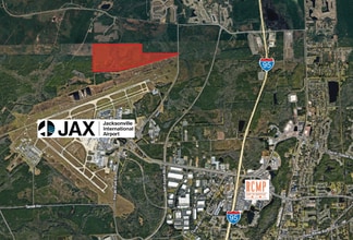 0 Pecan Park Rd, Jacksonville, FL - AERIAL  map view