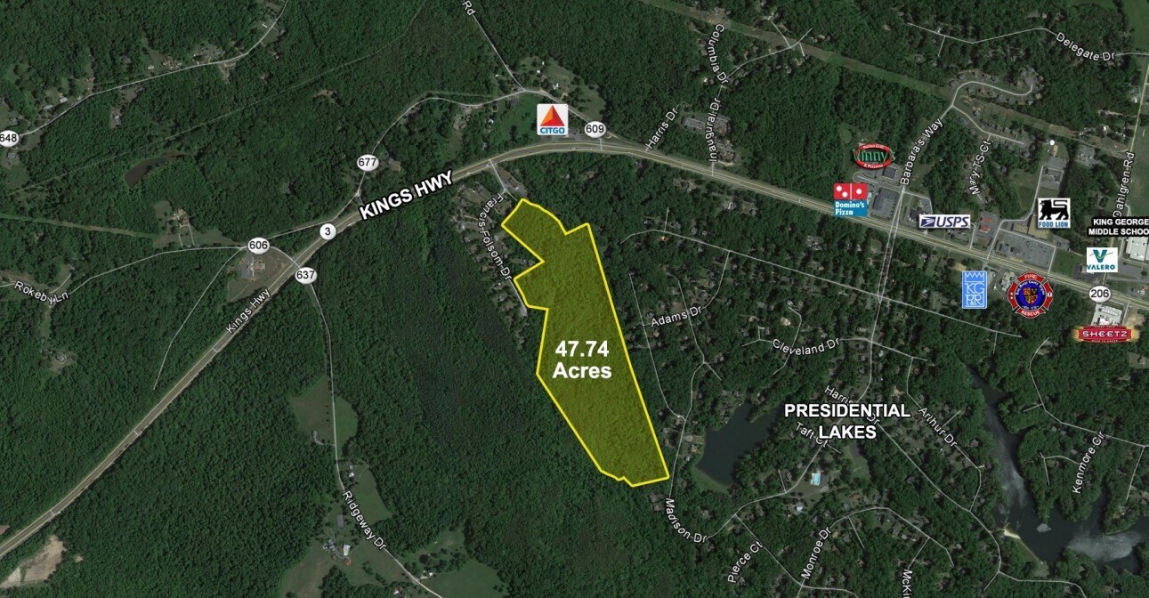 0 Kings Hwy, King George, VA à vendre Photo du bâtiment- Image 1 de 3