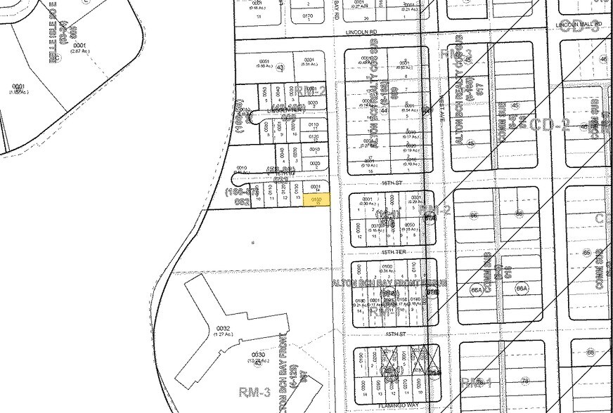 1580 Bay Rd, Miami Beach, FL for sale - Plat Map - Image 2 of 2