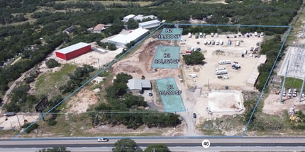State Highway 46, New Braunfels, TX - Aérien  Vue de la carte - Image1