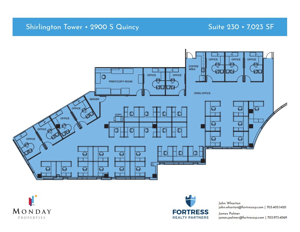 2900 S Quincy St, Arlington, VA for lease Floor Plan- Image 1 of 1