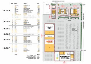 5633-5847 E Thirteen Mile Rd, Warren, MI for lease Floor Plan- Image 2 of 2