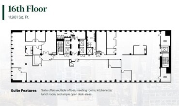 505 University Ave, Toronto, ON for lease Floor Plan- Image 1 of 1
