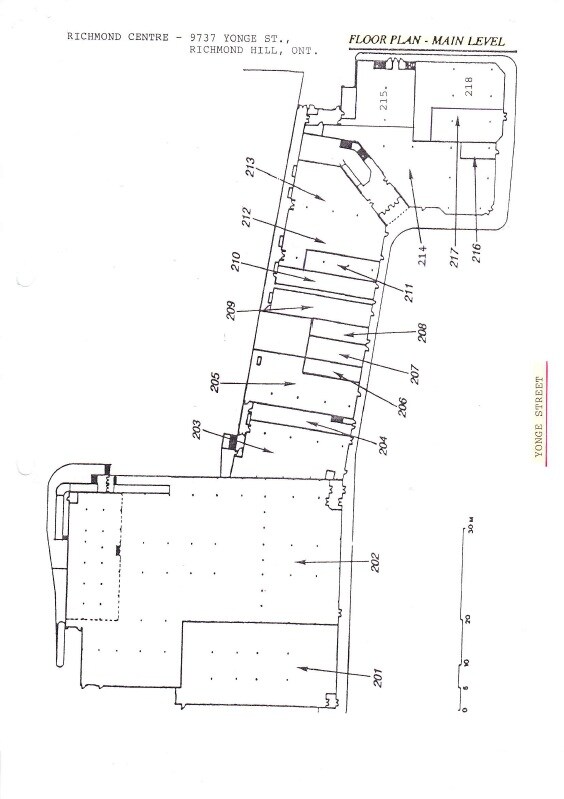 9737 Yonge St, Richmond Hill, ON à vendre Plan d’étage- Image 1 de 1