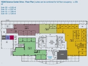 10240 Science Center Dr, San Diego, CA for lease Floor Plan- Image 1 of 1