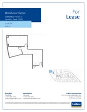 12012 Wickchester Ln, Houston, TX à louer Plan d’étage- Image 1 de 1