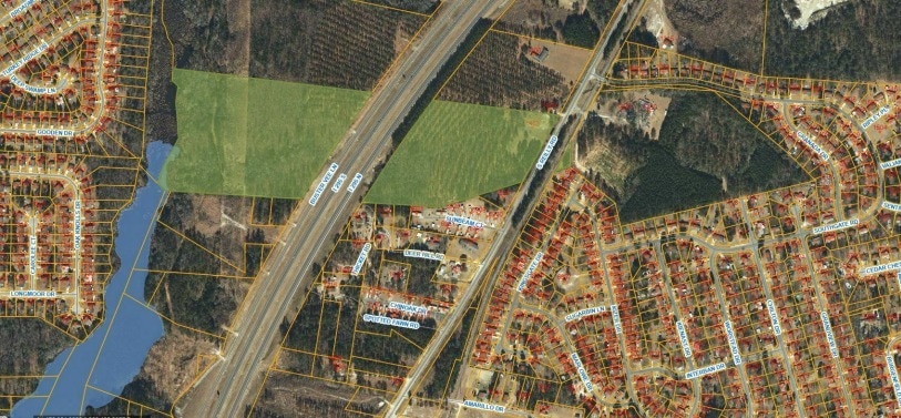 1452-1462 S Reilly Rd, Fayetteville, NC à vendre Aérien- Image 1 de 5