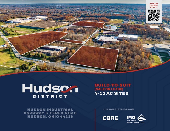 Plus de détails pour Hudson Industial Pky, Hudson, OH - Terrain à vendre