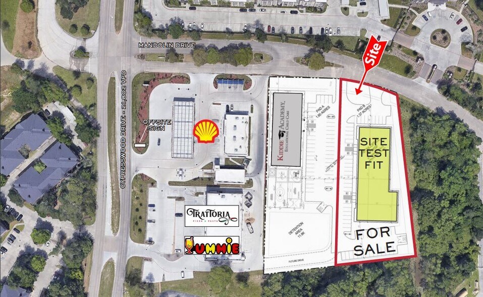 SWQ SH 249 & CYPRESSWOOD, Houston, TX for sale - Building Photo - Image 1 of 3