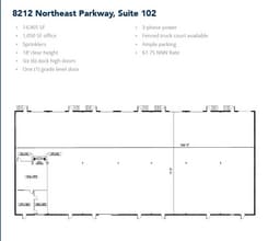 8212 Northeast Pky, North Richland Hills, TX for lease Floor Plan- Image 1 of 1