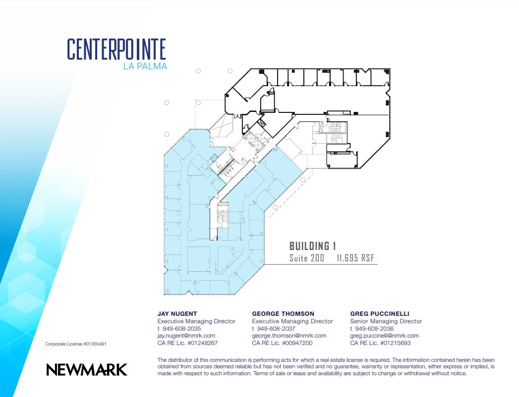 1 Centerpointe Dr, La Palma, CA for lease Floor Plan- Image 1 of 3