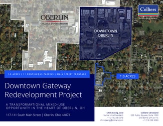 More details for 117-141 S Main St, Oberlin, OH - Land for Sale