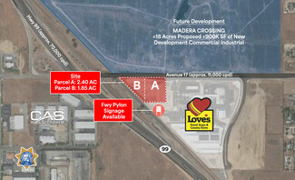 More details for SEC 99 Hwy And 17 Ave, Madera, CA - Land for Lease