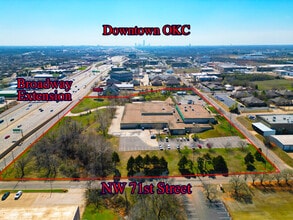7000 N Robinson Ave, Oklahoma City, OK for lease Aerial- Image 1 of 12