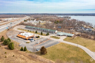 9897 Main St, Whitmore Lake, MI - AERIAL  map view